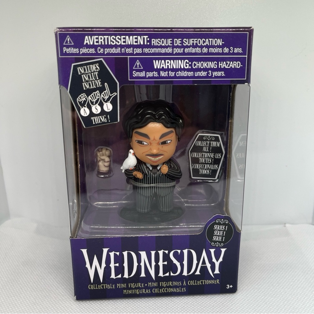 NEW! Sealed Wednesday Just Play Collectible Figure Series 1 Gomez Addams